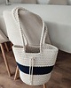 torby na ramię Torba szydełkowa na ramię ze sznurka 23cmx28cm