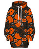 bluza z kapturem damska Bluza Oversize Tunika DR.CROW Boo Ghost
