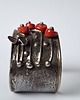 bransoletki wire wrapping Bransoletka z koralem naturalnym