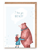 kartki okolicznościowe - wydruki Kartka miłosna - I Love you Beary Much