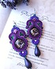 kolczyki soutache Witchy Vibes kolczyki sutasz