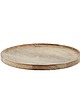 patery i talerze Drewniany talerz, naturalny, drewno mango, średnica 35 cm