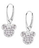 kolczyki srebrne Kolczyki z myszką miki z kryształkami Swarovski