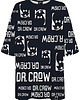 t-shirt damskie DR.CROW T-shirt Damski Oversize Logo Czarna