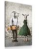 obrazy OBRAZ NA PŁÓTNIE -Kawaler Kozioł- 80x120cm