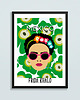 plakaty Plakat Frida turkusy