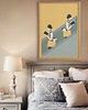 plakaty Spotkanie na schodach - plakat fine art