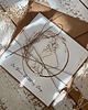 zaproszenia i kartki na ślub Kartka na ślub boho handmade angielski
