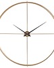 zegary Zegar ścienny, okrągły, złoty, vintage 128cm