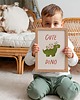 obrazy i plakaty do pokoju dziecięcego Plakat Dino - Plakaty Na Ścianę Dla Dzieci