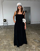 sukienki maxi damskie Sukienka Sole black