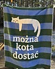koce i narzuty Koc XL Można kota dostać BIAŁY KOT