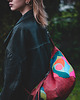torby na ramię Kolorowa wegańska torba z korka BANAMANA