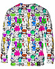 bluza bez kaptura damska Bluza Bez Kaptura Damska DR.CROW Animal