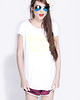 t-shirt damskie Beach Please - tshirt white