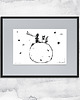 grafiki i ilustracje Oprawiona grafika - Mały Książę i Lis