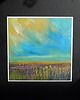 obrazy Złoty wiatr obraz pastela olejna 30x30 cm