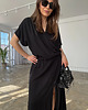 bluzki kimonowe damskie Bluzka kimono Wild black