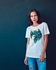 t-shirt damskie Koszulka organiczna z nadrukiem Owl