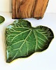 patery i talerze Patera dekoracyjna talerz  ceramiczny LIŚĆ