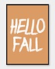 plakaty Plakat JESIEŃ - HELLO FALL - z serii AUTUMN SEASON