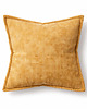poduszki gładkie Szenilowa poszewka dekoracyjna  - miodowa