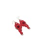kolczyki soutache Czerwone kolczyki soutache - kolekcja Lady in Red