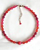 chokery Choker : energy : summer collection : jadeit i ceramiczne serduszko