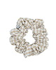 gumki do włosów Bawełniana Scrunchie do włosów Vichy Beige