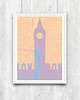 plakaty Plakat Londyn - Big Ben