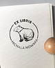 stemple KAPIBARA -  pieczątka Ex Libris do książek
