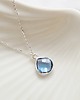 wisiory Naszyjnik z tanzanitem
