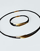 komplet biżuterii Komplet Gold in Black