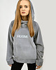bluza bez kaptura damska Welurowa bluza HugMe made by 7084