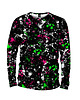 bluzy męskie Koszulka Longsleeve Męska DR.CROW Paint Drop