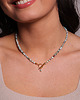 naszyjniki - inne Naszyjnik larimar toggle z zawieszką