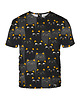 t-shirty męskie Męski T-shirt DR.CROW  Cats Orange