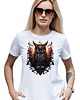 t-shirt damskie Koszulka sowa mrok czarownica ptak