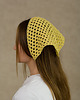 do włosów różne Chustka na głowę żółta