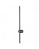 kinkiety Kinkiet Ścienny Lampa Ścienna Jacky Black 100 cm