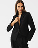 marynarki damskie Krótka marynarka-czarna(S-353)