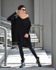 tuniki damskie TUNIKA  V   Black