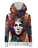 bluza z kapturem damska Bluza hydrofobowa UNISEX - ABSTRACT GIRL