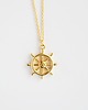 złote naszyjniki 16k Gold Plated Steering Wheel Necklace