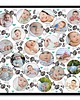 plakaty Plakat kwiatowy kolaż z twoimi zdjęciami, personalizacja