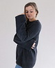 swetry damskie  BARIBAL Ołówkowy Sweter Oversize a la bluza Wełniana 100% Merino RWS M/L