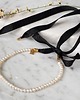 chokery Choker z perłami Ribbon