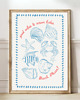 grafiki i ilustracje PLAKAT grafika ilustracja nadmorska marine plaża