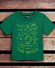 t-shirty dla chłopców Koszulka dziecięca LEŚNE ZWIERZĘTA zielona