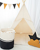 namioty i tipi dla dzieci Zestaw do zabawy Namiot BASIC BLACK 8 EL.